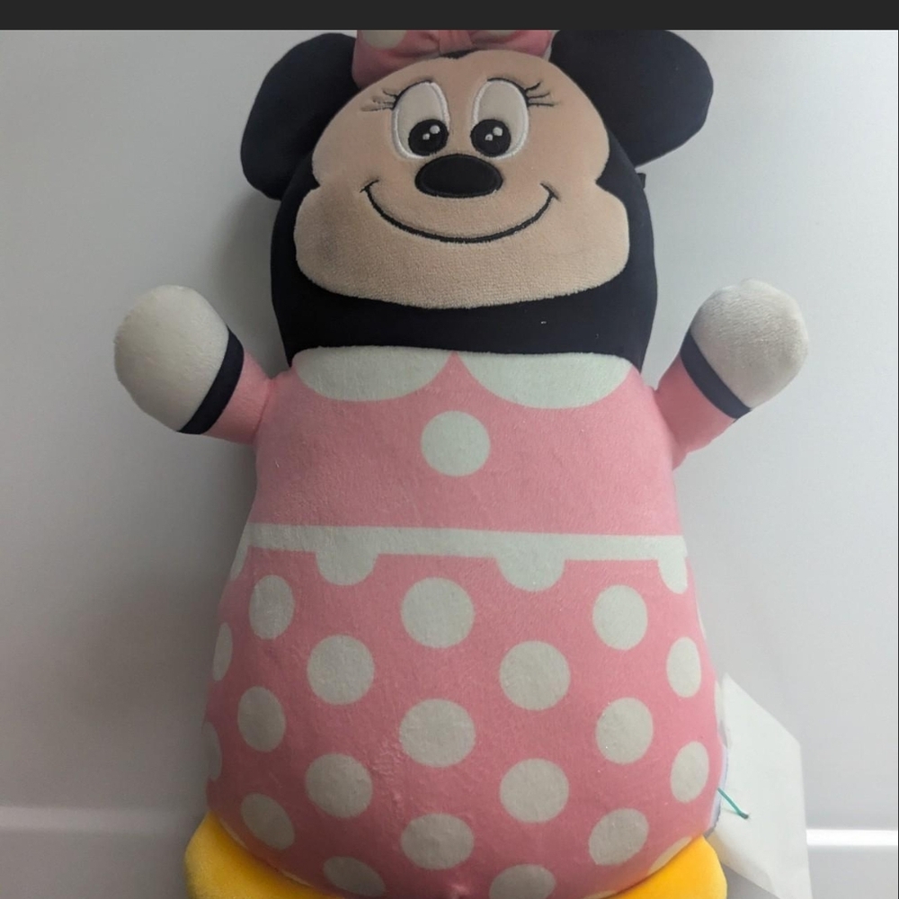 Disney Minnie Mouse HugMees Collectible Plush Squish Adult Baby Kids Toddler EUC